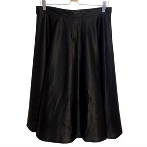 Avon Fashions | Women's Vintage Classic Black Midi Length Skirt (Size 17/18)